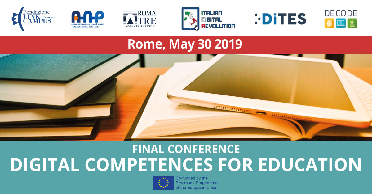 Final Conference: Digital competences for education
