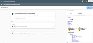 validazione Google-mobile pagina Bandi e Concorsi