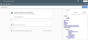 validazione Google-mobile Home Page