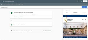 validazione Google-mobile pagina Il Campus