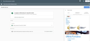 validazione Google-mobile pagina Master
