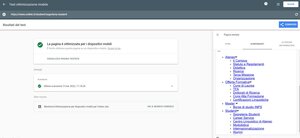 validazione Google-mobile pagina Segreteria