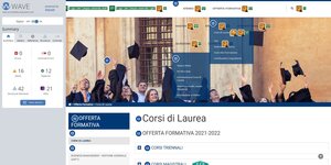 validazione webAIM pagina Corsi di Laurea