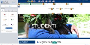 validazione Wave pagina Segreteria Studenti