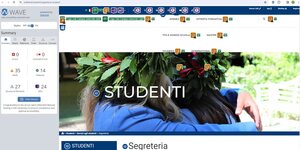 validazione Wave pagina Segreteria Studenti