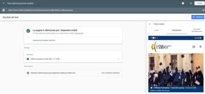 validazione Google-mobile pagina Corso di Laurea Singolo