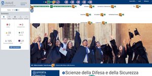 validazione webAIM pagina Corso di Laurea Singolo