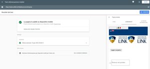 validazione Google-mobile pagina Corsi di Laurea