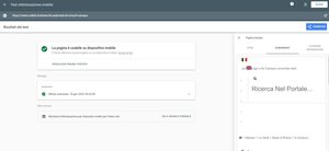 validazione Google-mobile pagina Il Campus