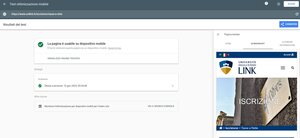 validazione Google-mobile pagina Iscrizione