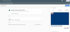 validazione Google-mobile pagina Master