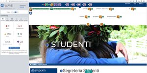 validazione Wave pagina Segreteria Studenti