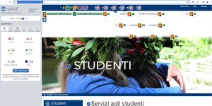 validazione webAIM pagina Studenti