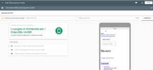 validazione Google-mobile pagina Segreteria