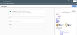 validazione Google-mobile pagina Docenti