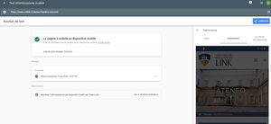 validazione Google-mobile pagina Bandi e Concorsi