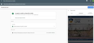 validazione Google-mobile pagina Il Campus