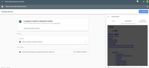 validazione Google-mobile pagina Notizie