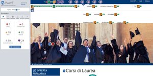 validazione webAIM pagina Corsi di Laurea