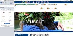 validazione Wave pagina Segreteria Studenti