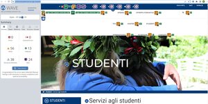 validazione webAIM pagina Studenti