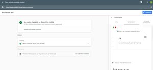 validazione Google-mobile pagina Bandi e Concorsi