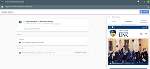 validazione Google-mobile pagina Corsi di Laurea