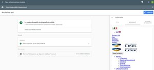 validazione Google-mobile pagina Eventi