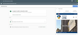 validazione Google-mobile pagina Iscrizione