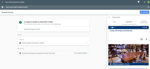 validazione Google-mobile pagina Master