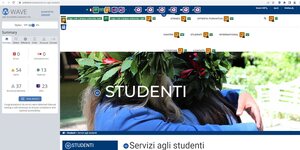 validazione webAIM pagina Studenti