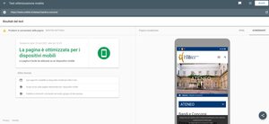 validazione Google-mobile pagina Bandi e Concorsi