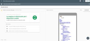 validazione Google-mobile pagina Segreteria