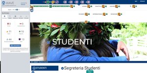 validazione Wave pagina Segreteria Studenti