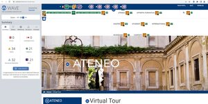 validazione Wave pagina Virtual Tour Link Campus