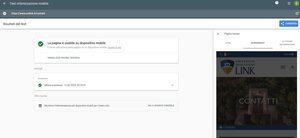 validazione Google-mobile pagina Contatti