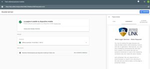validazione Google-mobile pagina Login