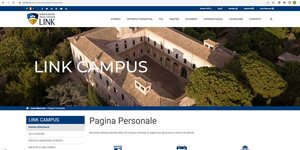 validazione webAIM pagina Personale Studente