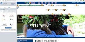 validazione Wave pagina Segreteria Studenti