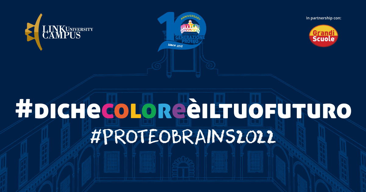 #ProteoBrains2022 , il 12 e il 13 maggio