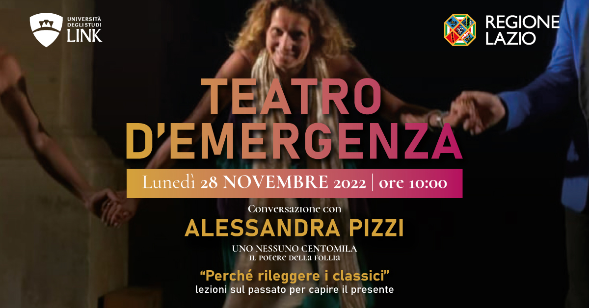 Teatro d'emergenza - Conversazione con Alessandra Pizzi