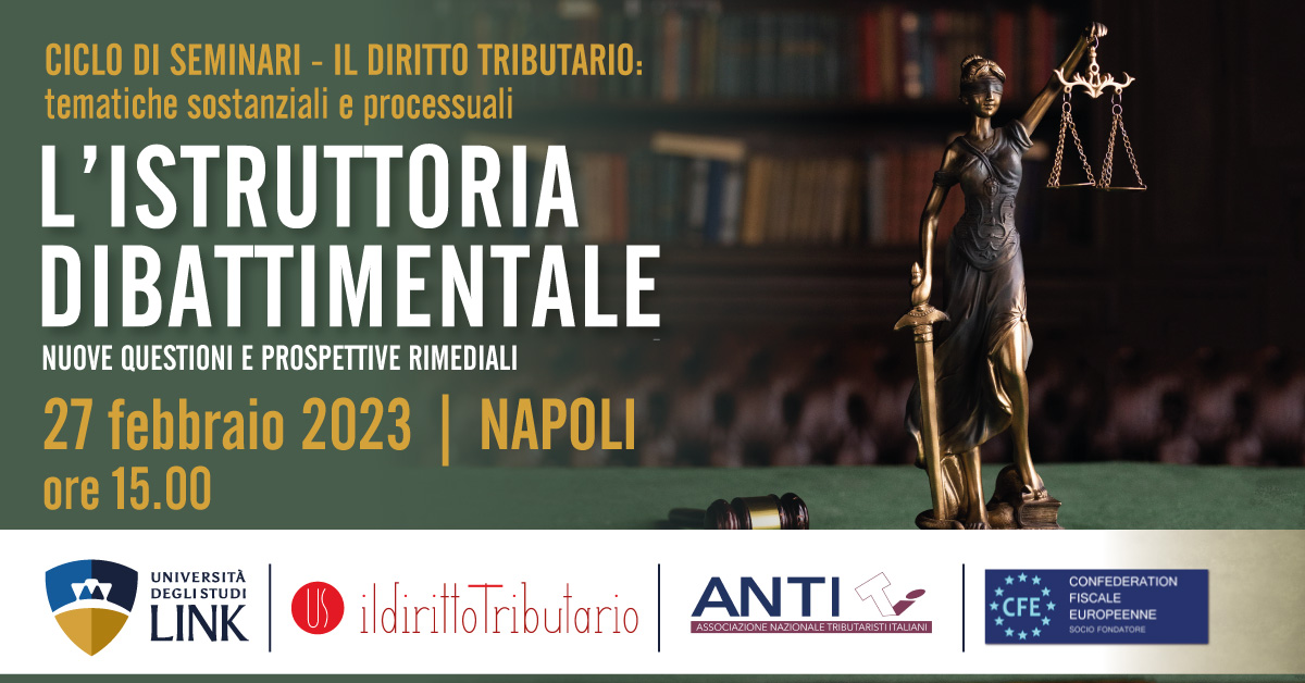 ciclo di seminari il diritto tributario