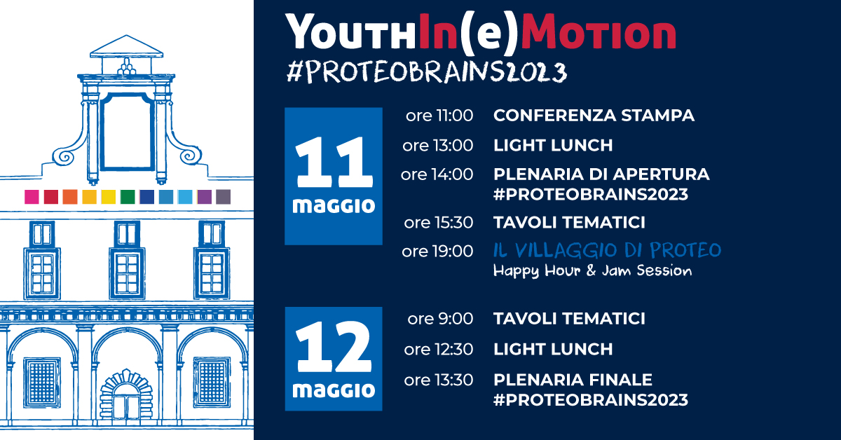 ProteoBrains2023, l'11 e il 12 maggio