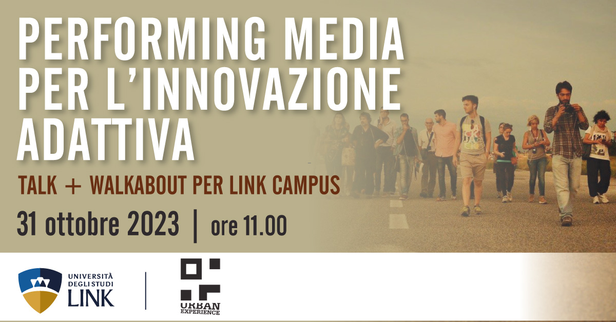 Talk + Walkabout per Link Campus