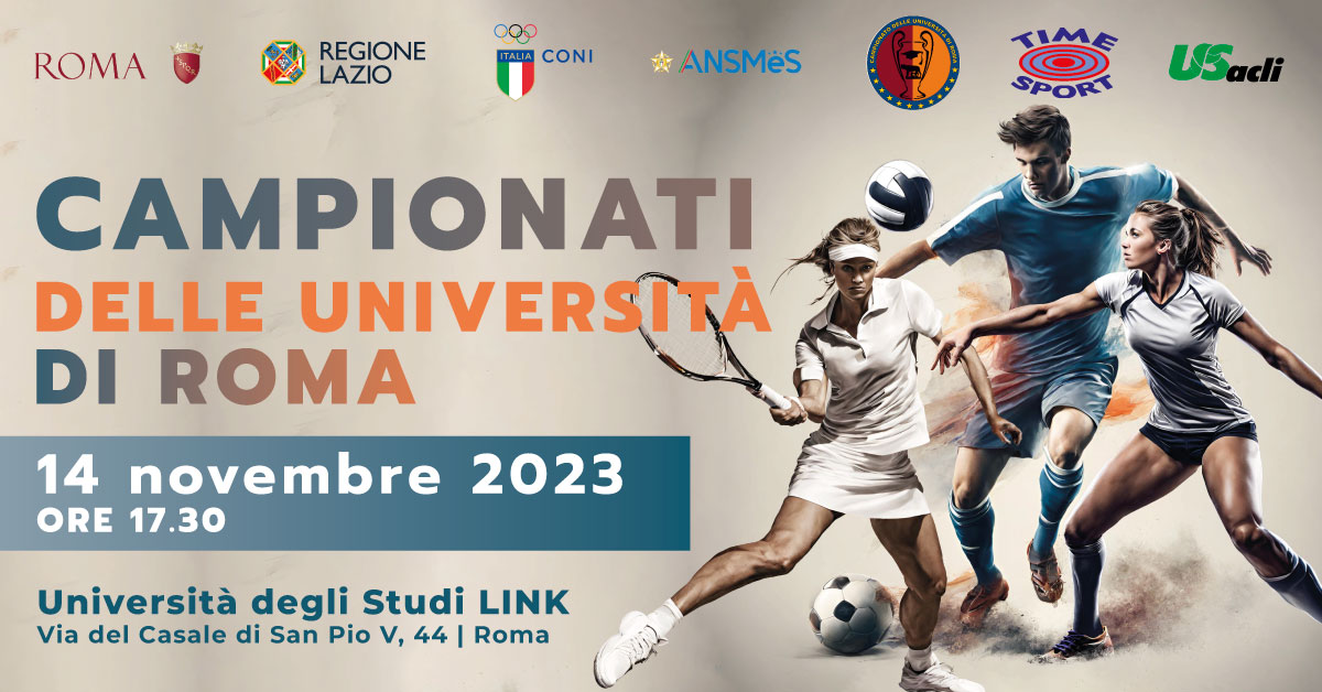 presentazione campionati delle università