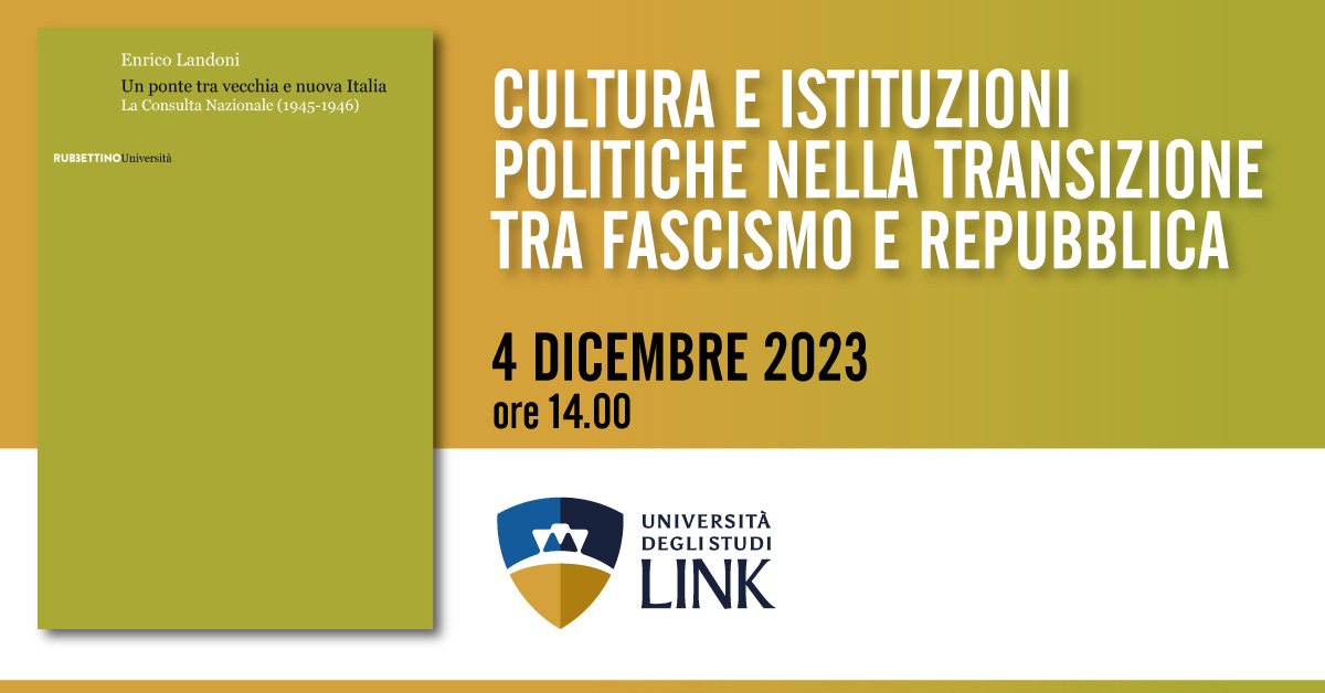 Cultura e istituzioni politiche