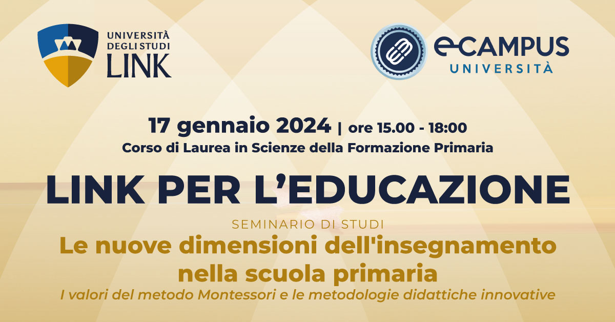 Seminario di studi: Le nuove dimensioni dell'insegnamento nella scuola primaria