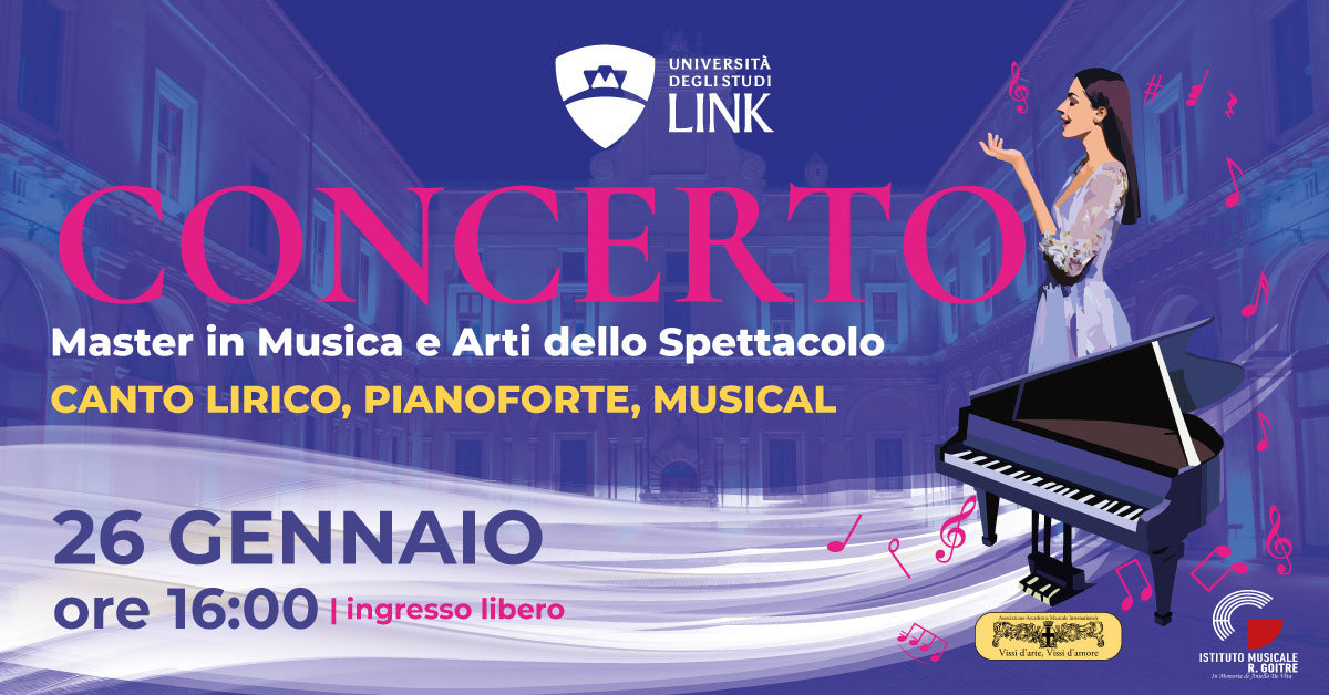 Concerto del Master in Musica e arti dello spettacolo