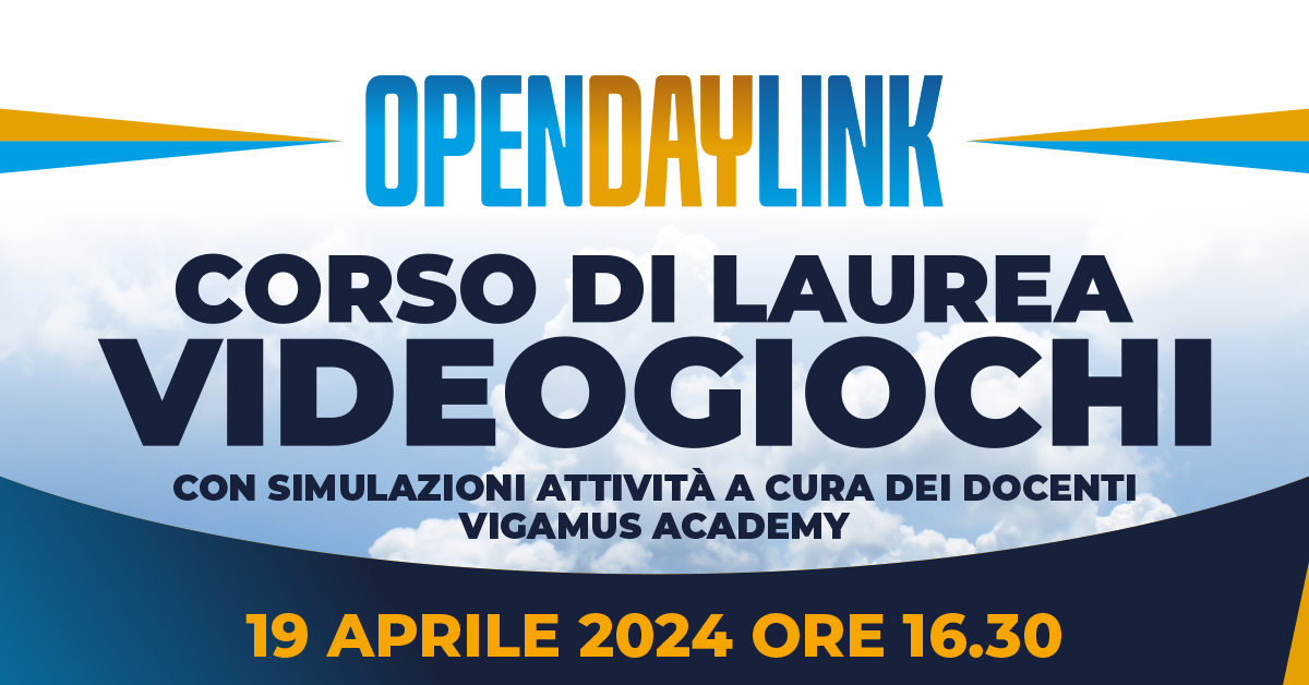 Open Day del Corso di Laurea in Videogiochi