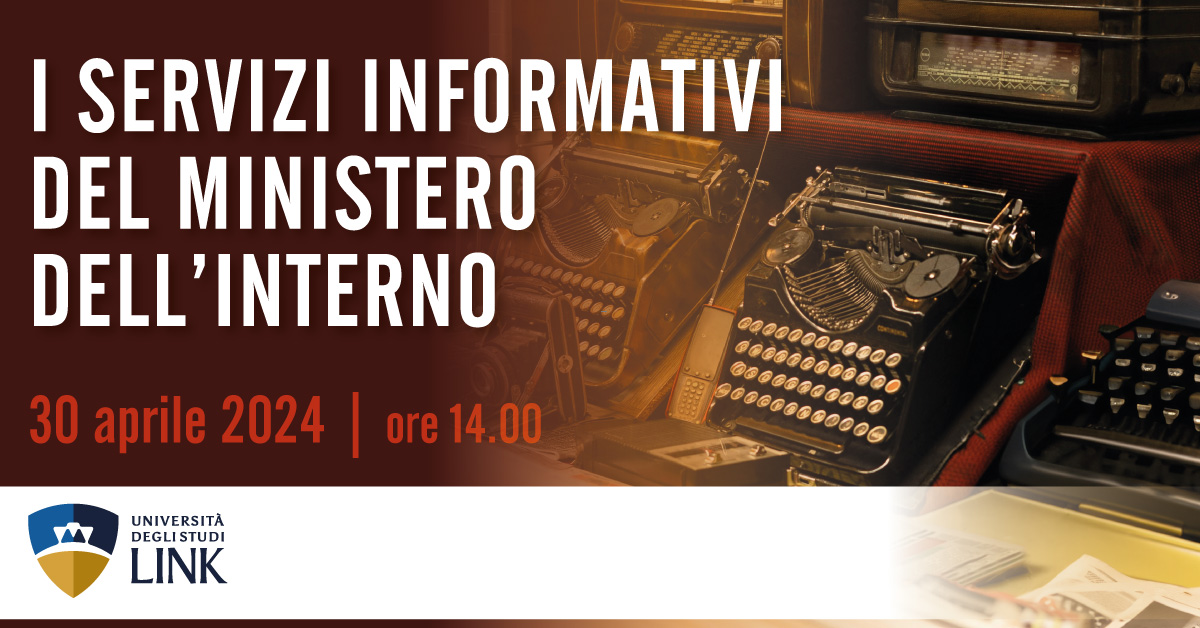 i servizi informativi del ministero dell' interno